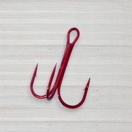 Гачки трійники Siweida Carbon Hooks Red, 30шт/уп, № 2/0